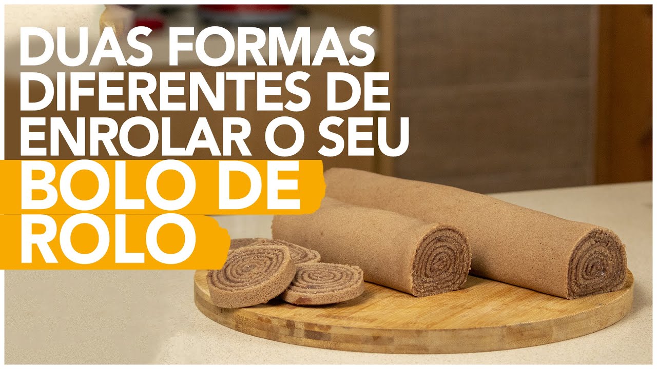Como enrolar seu bolo de rolo? DUAS FORMAS DIFERENTES | Tia Lila Cake