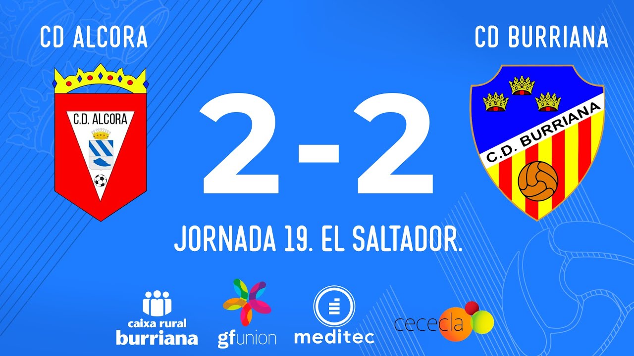 NUESTROS GOLES | CD Alcora 2-2 CD Burriana | J19 Lliga Comunitat