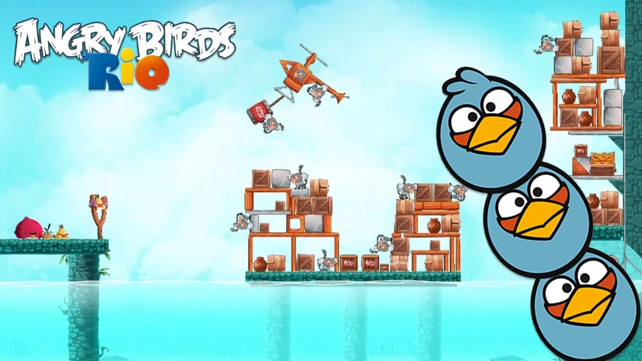 Angry Birds Rio - Rovio Entertainment Ltd 2 HIDDEN HARBOR Level 1-6