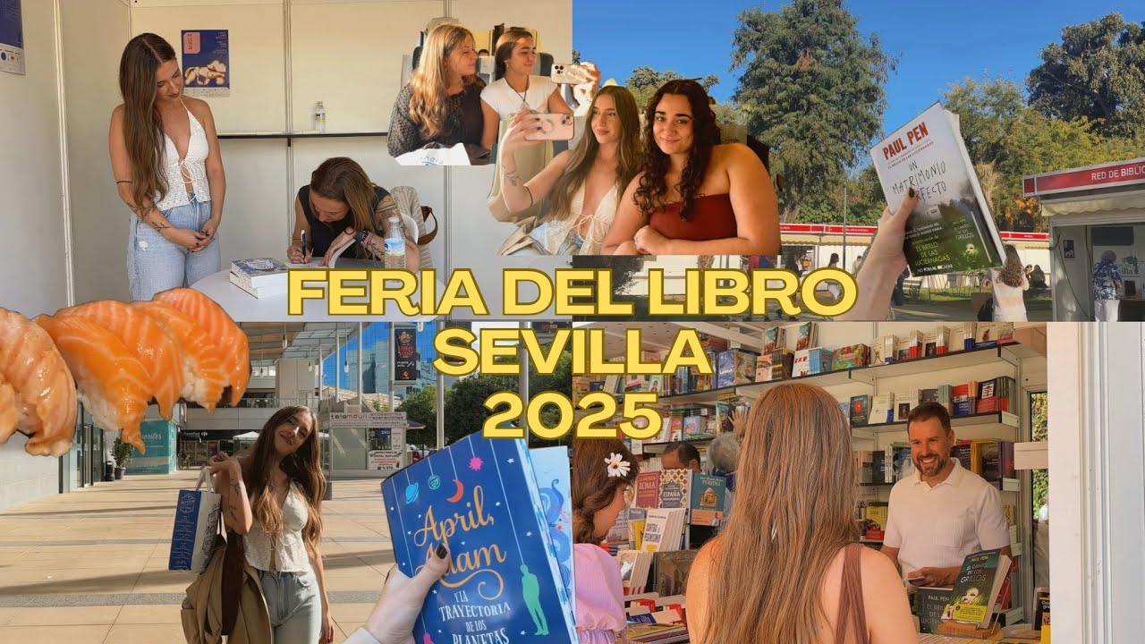 📚Vlog FERIA del LIBRO SEVILLA 2025 | Andrea Longarela, Paul Pen… |¿Caigo en la tentación?| BOOKTOK |