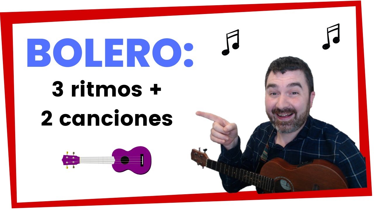 👉 Cómo tocar BOLEROS en UKELELE (tutorial de RITMO de BOLERO para ukulele)