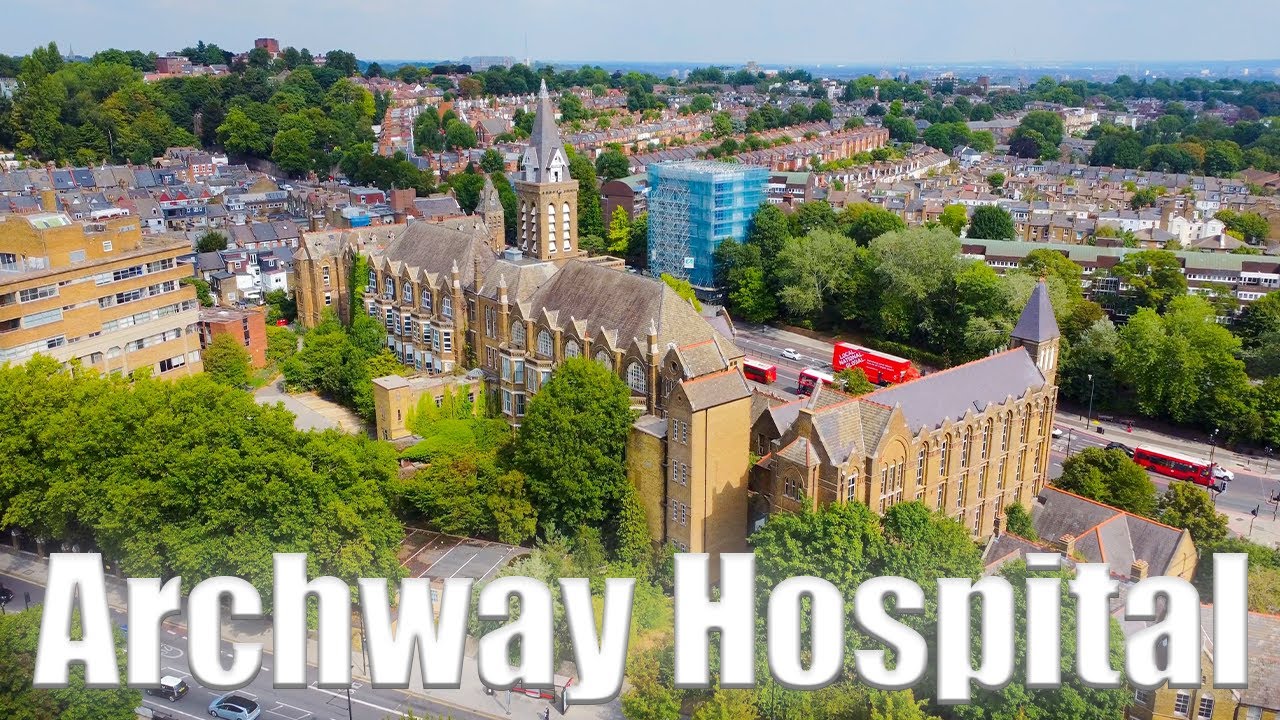 Abandoned Archway Hospital London - Massive explore with security on site!