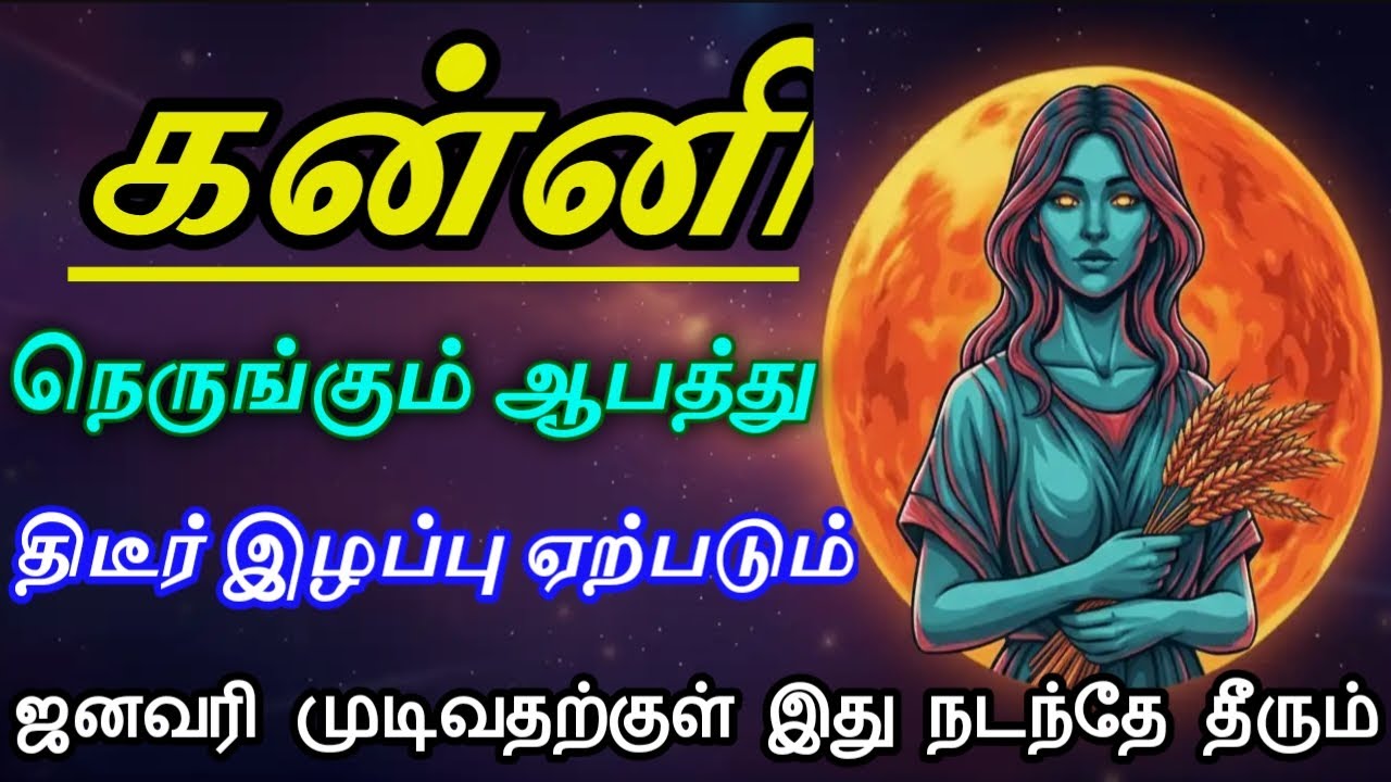 கன்னி ! நெருங்கும் ஆபத்து! திடீர் இழப்பு ஏற்படும்! ஜனவரி முடிவதற்குள் இது நடந்தே தீரும்