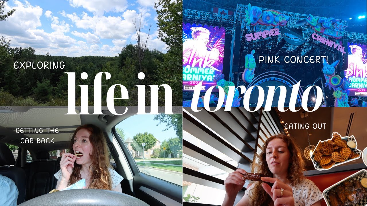 first week living in toronto | weekly vlog, going to a concert, daily life