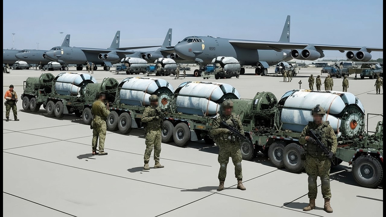 US Air Force Deploys B-52 Bombers with Advanced Rotary Missile Launchers
