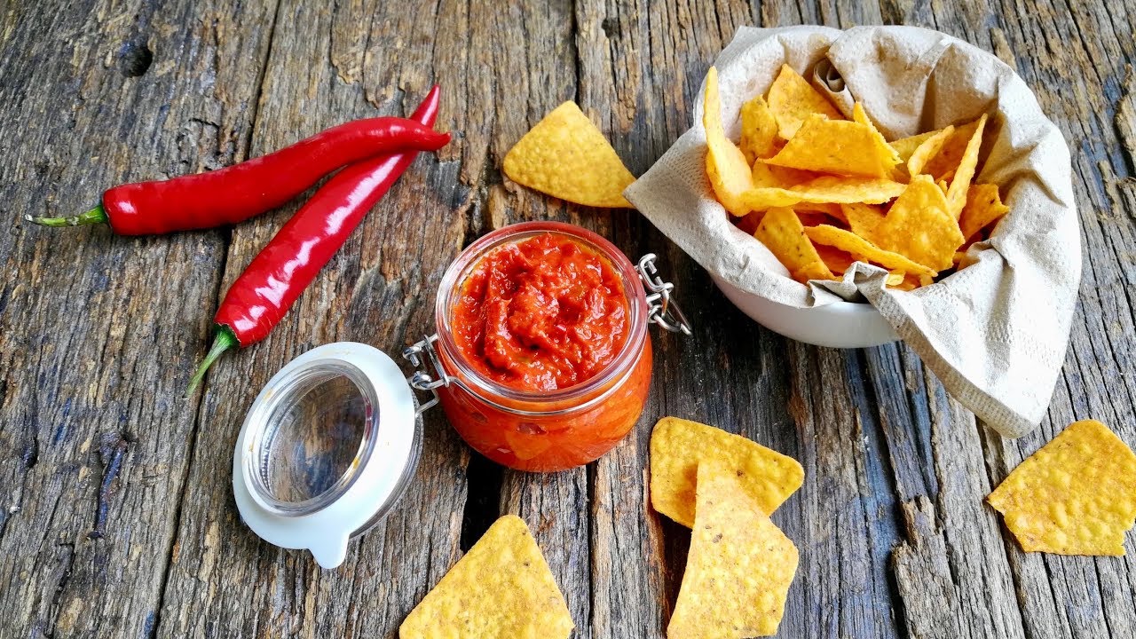 SALSA di PEPERONCINI fatta in casa