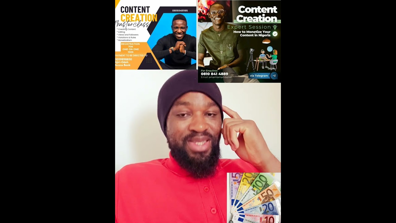 don't pay money to learn how to create content