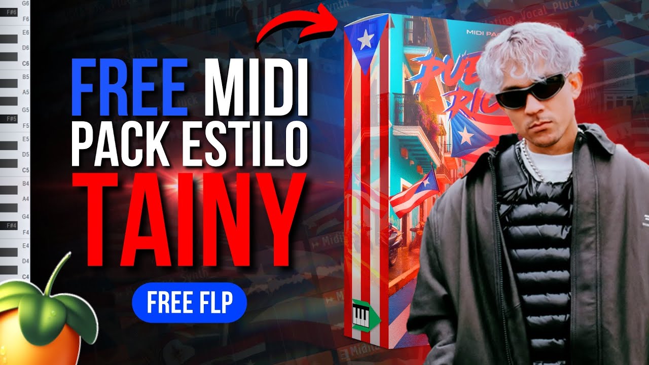 FREE MIDI Pack | MELODÍAS de REGGAETÓN 🎹 