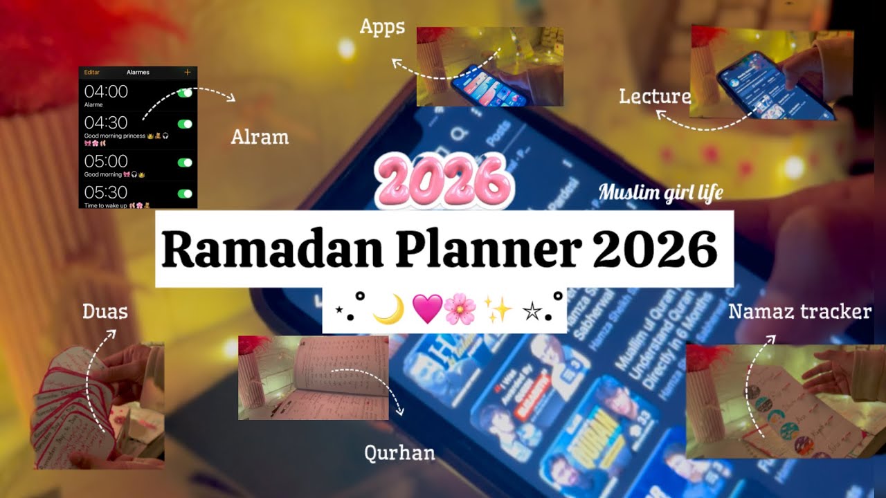 Планировщик Рамадана 2026 🩷🌸🫧✨| подготовка к Рамадану @Muslim_girl_life.786