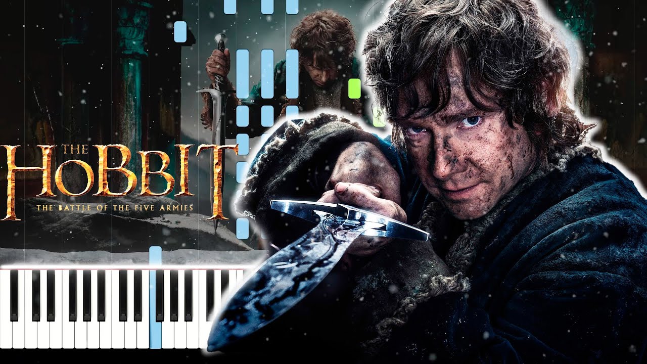 Billy Boyd - The Last Goodbye Piano / The Hobbit OST [FREE MIDI]