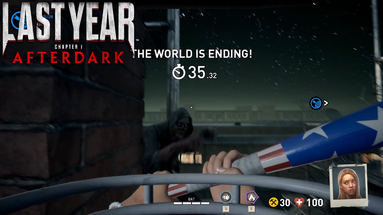 HE KEPT PLAYING AS STRANGLER / Last Year: Afterdark