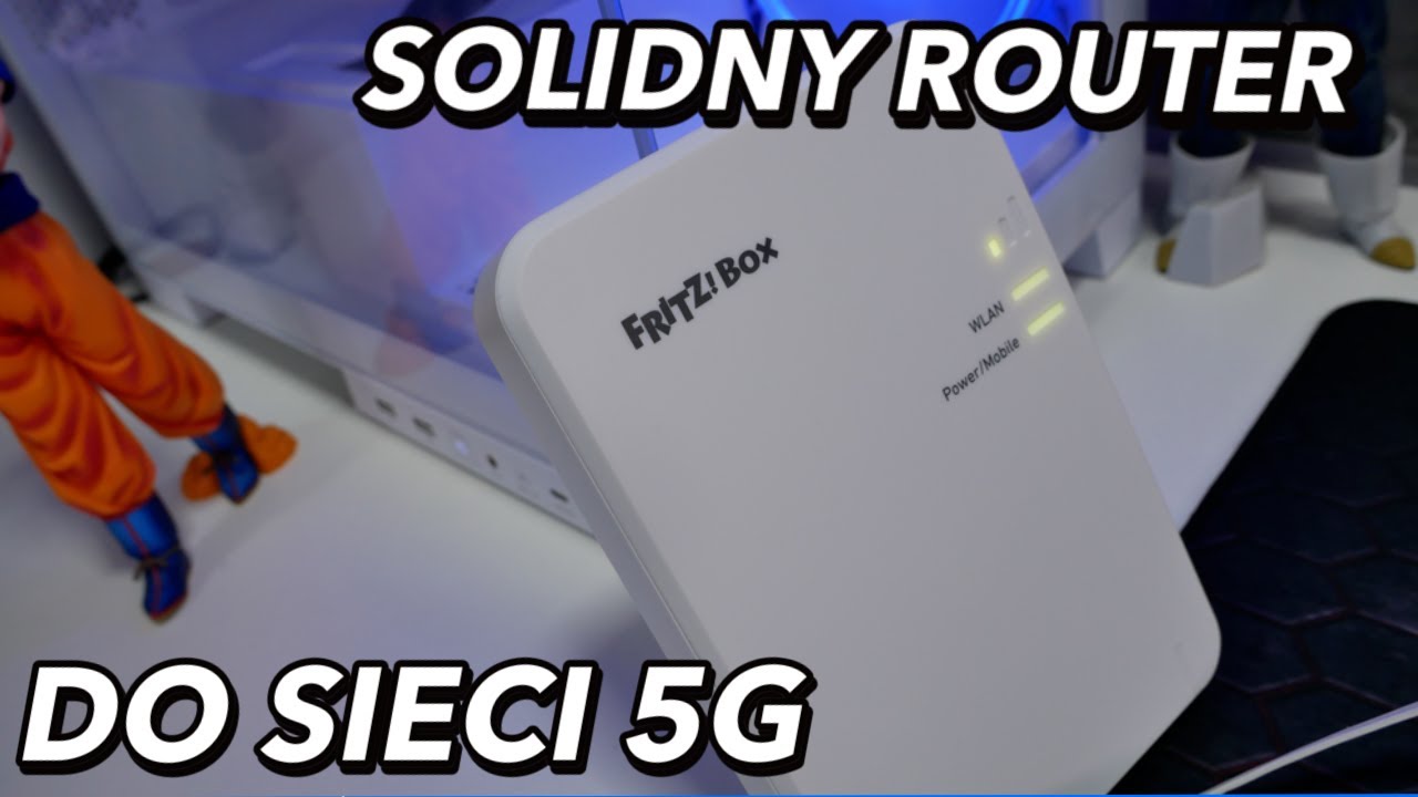 Solidny sprzęt sieciowy z obsługą sieci 5G i szybkim przesyłaniem danych - FRITZ!Box 6860 5G