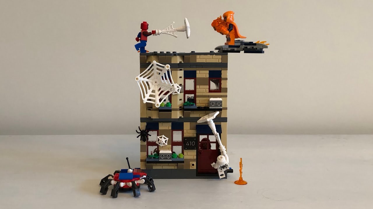 Lego Marvel 76317 Spider-Man Peter Parker’s Apartment Speed-Build