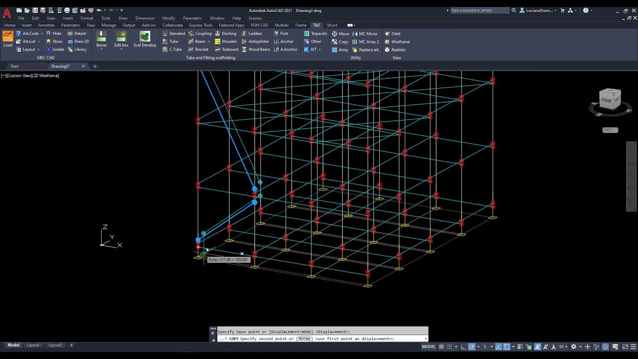 Access Tower - PON CAD T&F Scaffolding