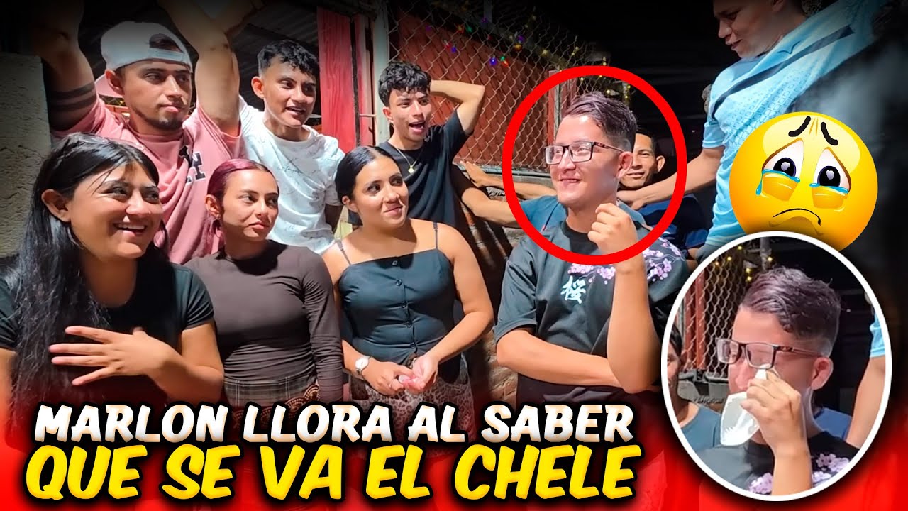 Marlon no aguanto más saber que su gran amor se va del canal