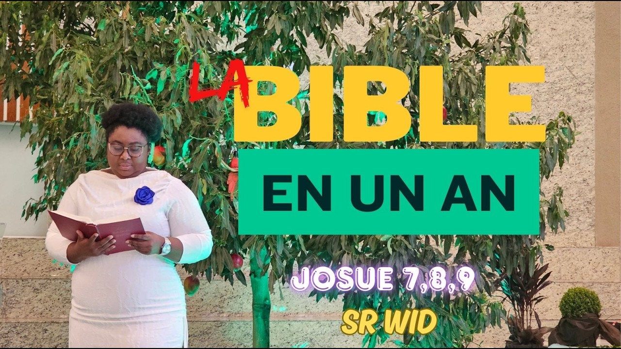 JOSUE 7,8,9 (05 MARS 2026)