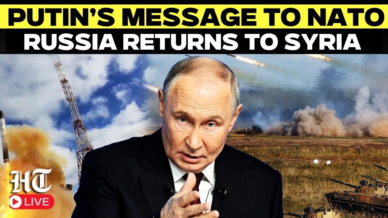 LIVE | Putin Sends Warning to NATO? Russian Warships Return to Syria&rsquo;s Tartus Base | Putin News