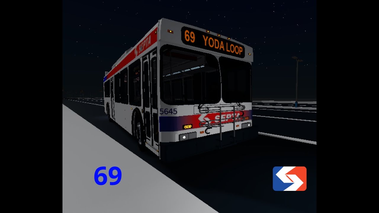 ROBLOX SEPTA: Route 69, RIDE - 2003 New Flyer D40LF: 5645