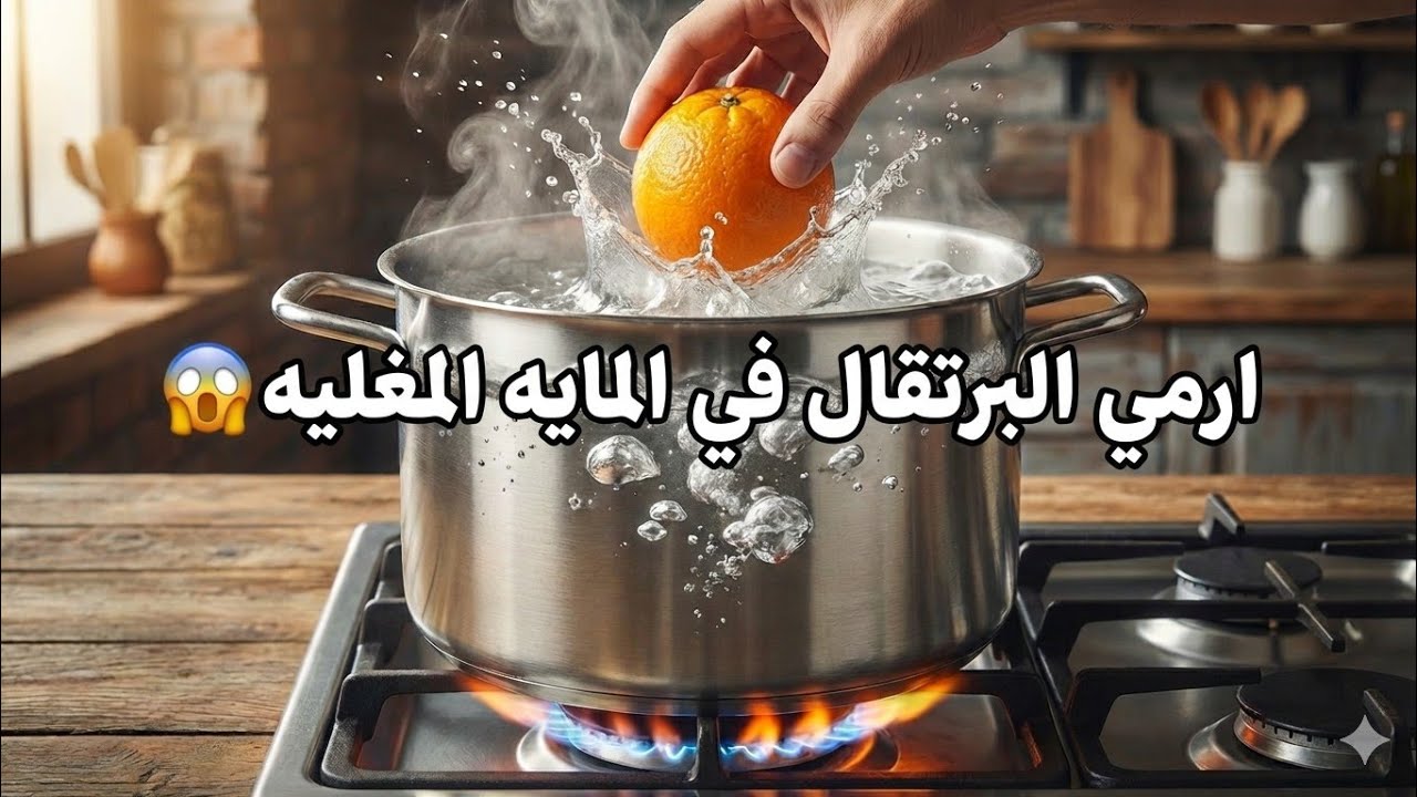 فكره مجنونه عمرك جربتى ترمى البرتقال في المايه المغليه 😱 