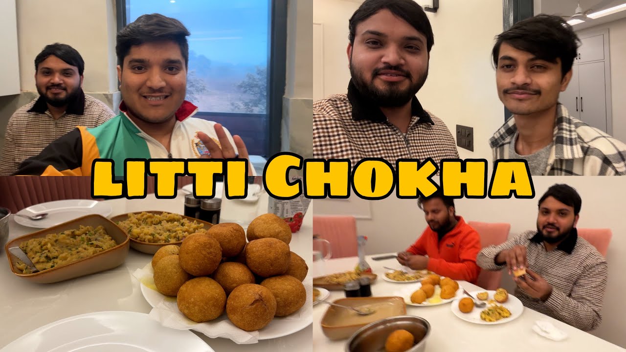 khud banaye Litti Chokha | i am Nitin | the mridul
