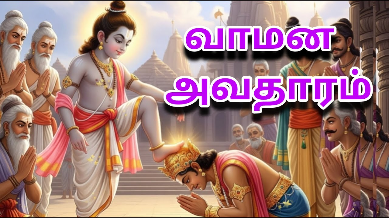 மகாபலி மன்னர் வரலாறு | வாமன அவதாரம் | king Mahabali history in tamil | Vaamana avatharam in tamil |