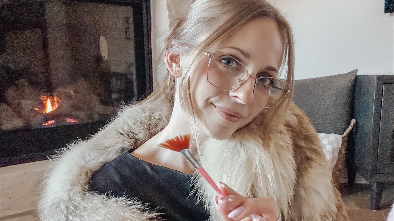 ASMR Whispered Biblical Affirmations 🤍 Gentle Camera Brushing for Peaceful Sleep