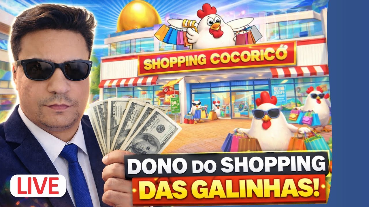 EXPANDI MEU SHOPPING! Novas Lojas e Estoque Novo | Mall Simulator  -  #02 🔴 AO VIVO