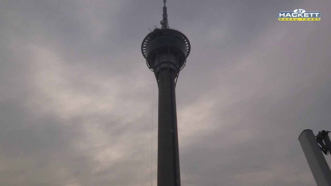 Macau Tower Bungy Jump - Amazing