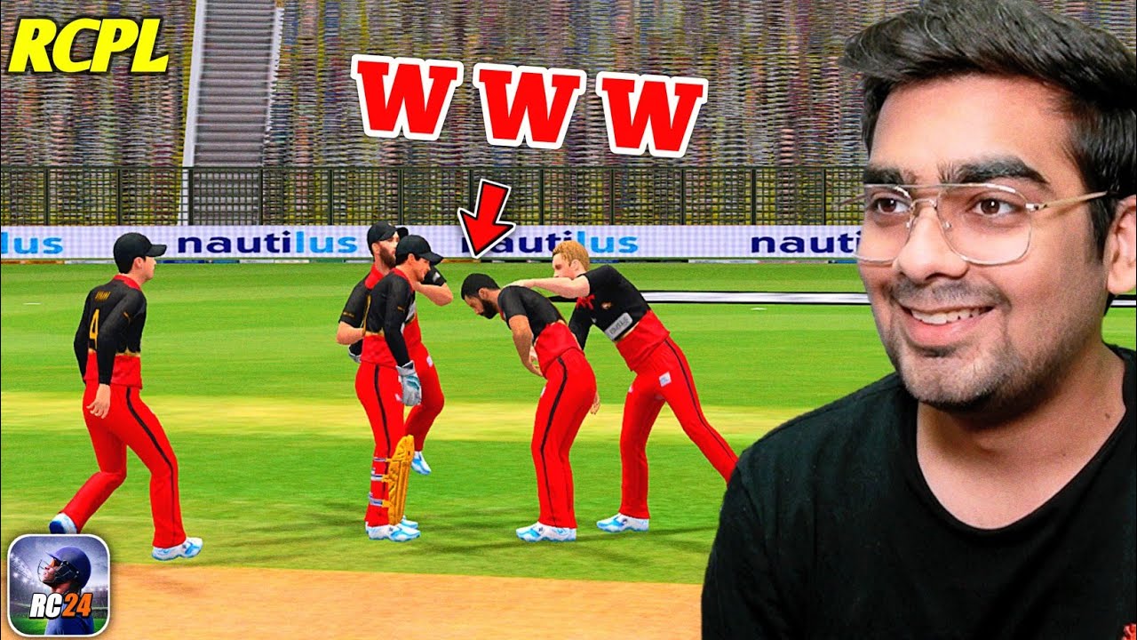VIRAT KOHLI *HAT-TRICK* RCB Vs DC RCPL RC 24 (HARD MODE)