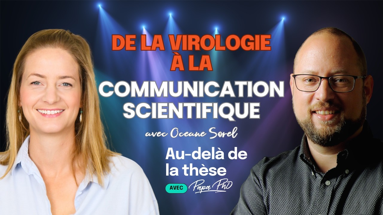 De postdoc en virologie à communicatrice scientifique – Le choix d’Océane Sorel