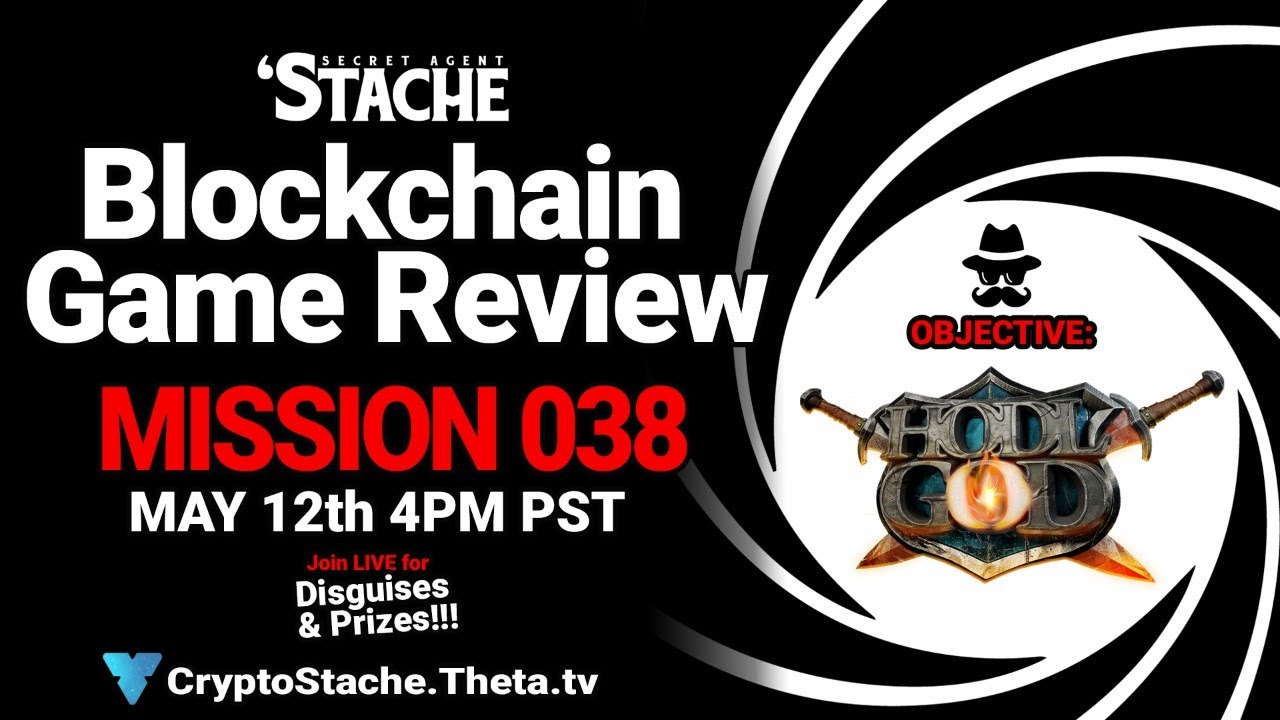 Secret Agent 'Stache - Mission 038: HodlGod (PVP Battle Royale With Play To Earn)