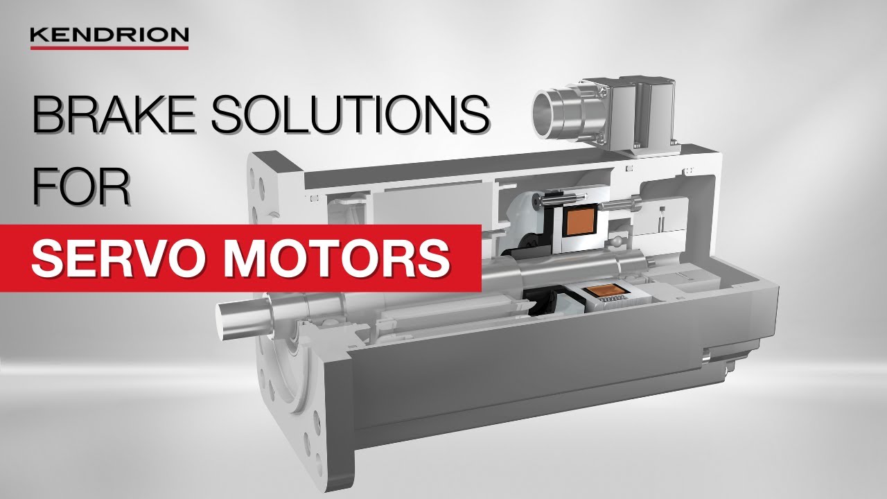 Brake solutions for servo motors