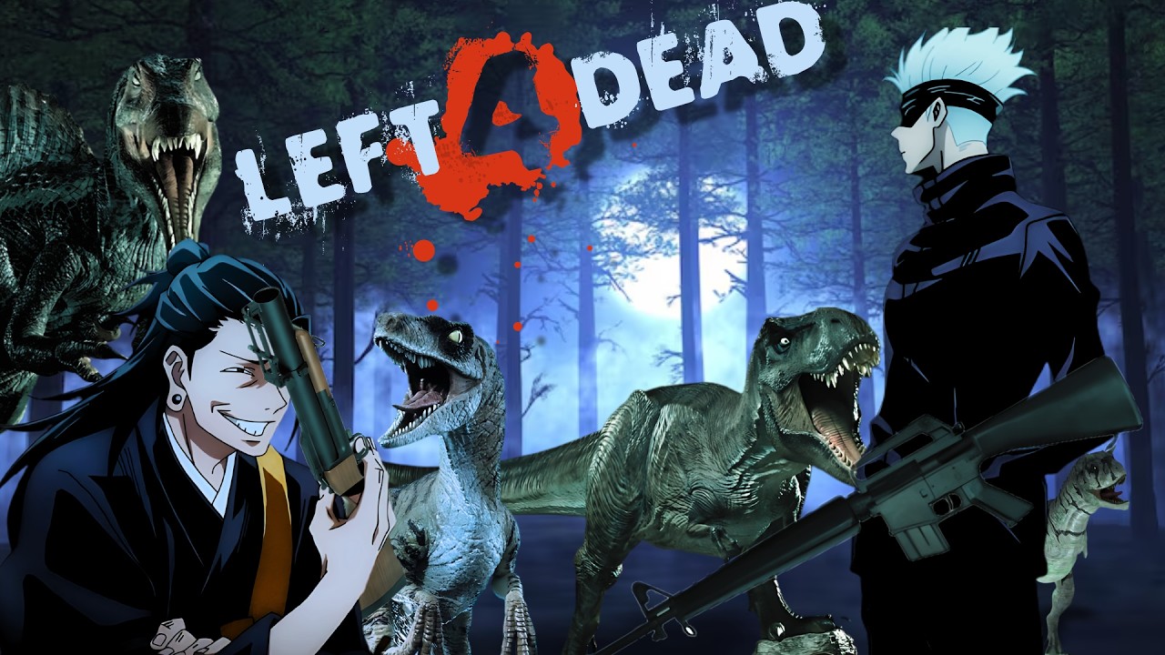 LEFT con DINOSAURIOS XDDD