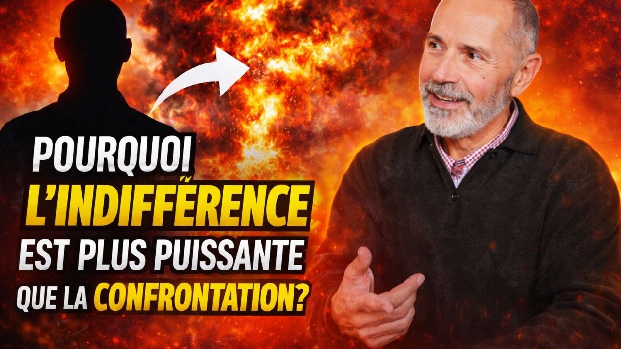 Pourquoi l’indifférence est plus puissante que la confrontation | Psychologie par Christophe André