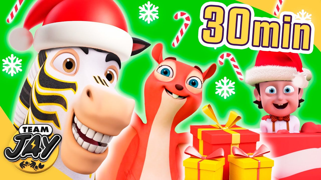 ✨ Maratona di Natale con Team Jay! 🎄🎅 Canti, Misteri e Amici da Salvare! ⚽ | Oltre 30 Minuti! 🥳
