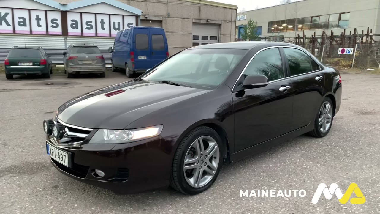 HONDA Accord 2.0i 4d 114kw 2008 169.000 km Priimakuntoinen Suomi-Auto XPI-497