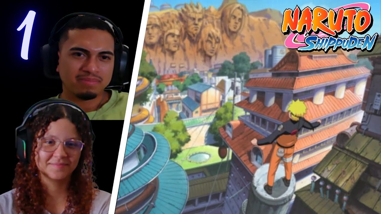 🍃 Naruto Shippuden 1 | Reaccionando por primera vez | De vuelta en la Aldea de la Hoja 🍃