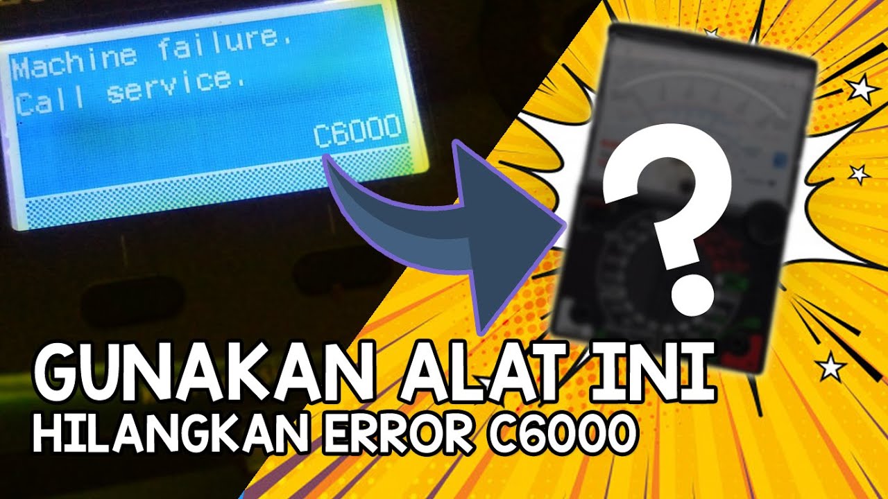 Cara Atasi Error C6000 Photocopy Kyocera M2040dn-M2540dn