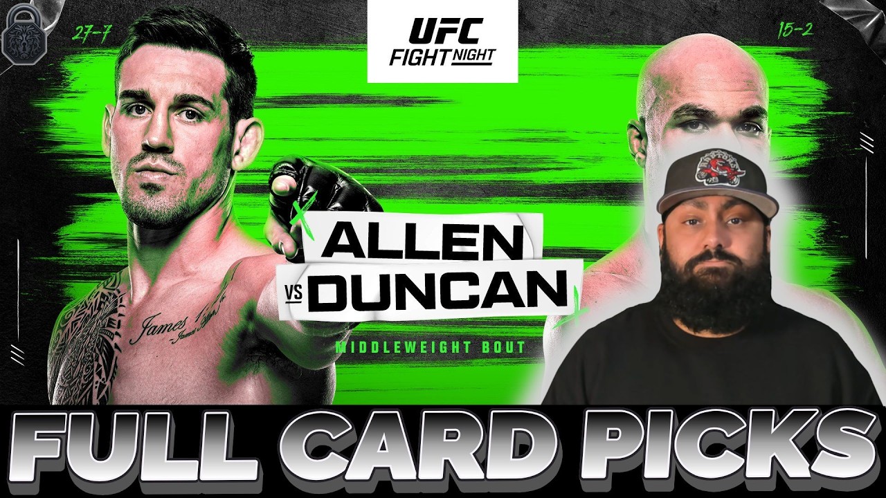 UFC Vegas 122: Полный разбор и прогнозы | Аллен против Данкана | The MMA Lock-Cast #405
