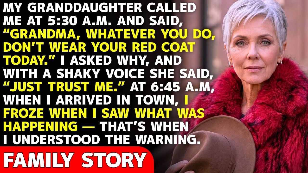 “Don’t Wear Your Red Coat Today,” My Granddaughter Warned — When I Arrived In Town, I Saw Why