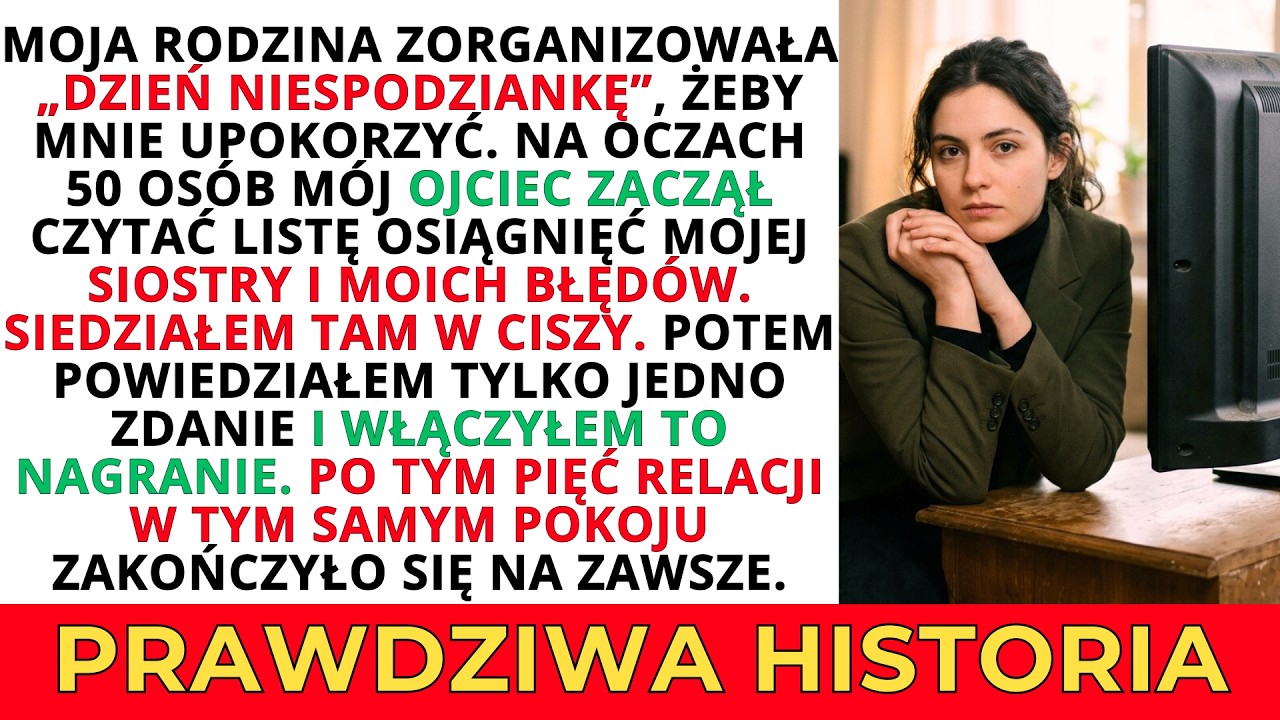 RODZINA UPOKORZYŁA MNIE PUBLICZNIE - AŻ PUŚCIŁAM NAGRANIE, KTÓRE WSZYSTKO ZMIENIŁO