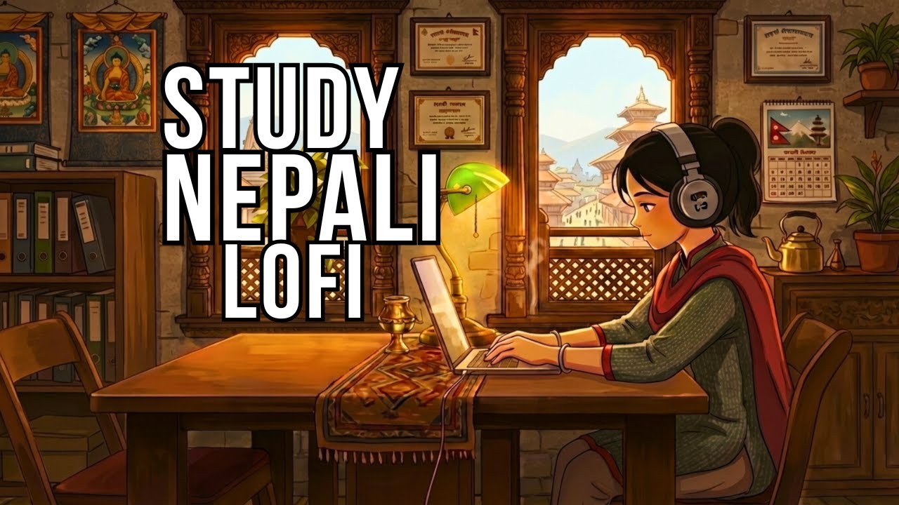 Kathmandu Golden Hour 🌅 | Nepali Lofi EP (Full Album) 58 BPM | Chill Beats to Study/Relax/Dream