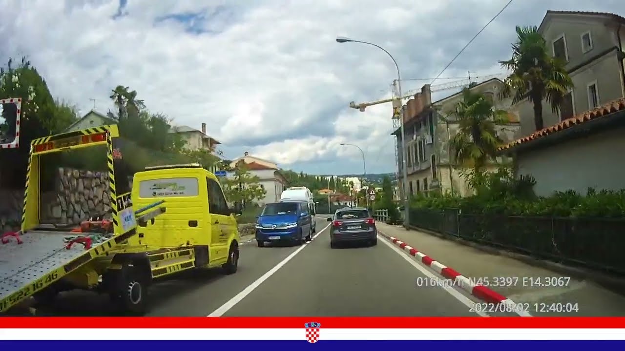 from OPATIJA (Abbazia) to SENJ (Segna) with visiting the city RIJEKA (Fiume) CROATIA