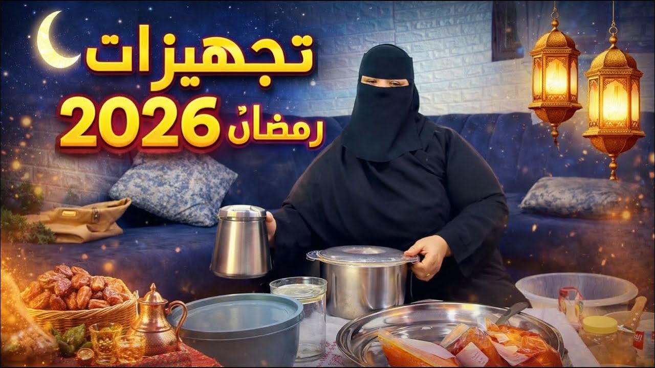 تجهيزات شهر رمضان المبارك 2026 ايش فرزنت 