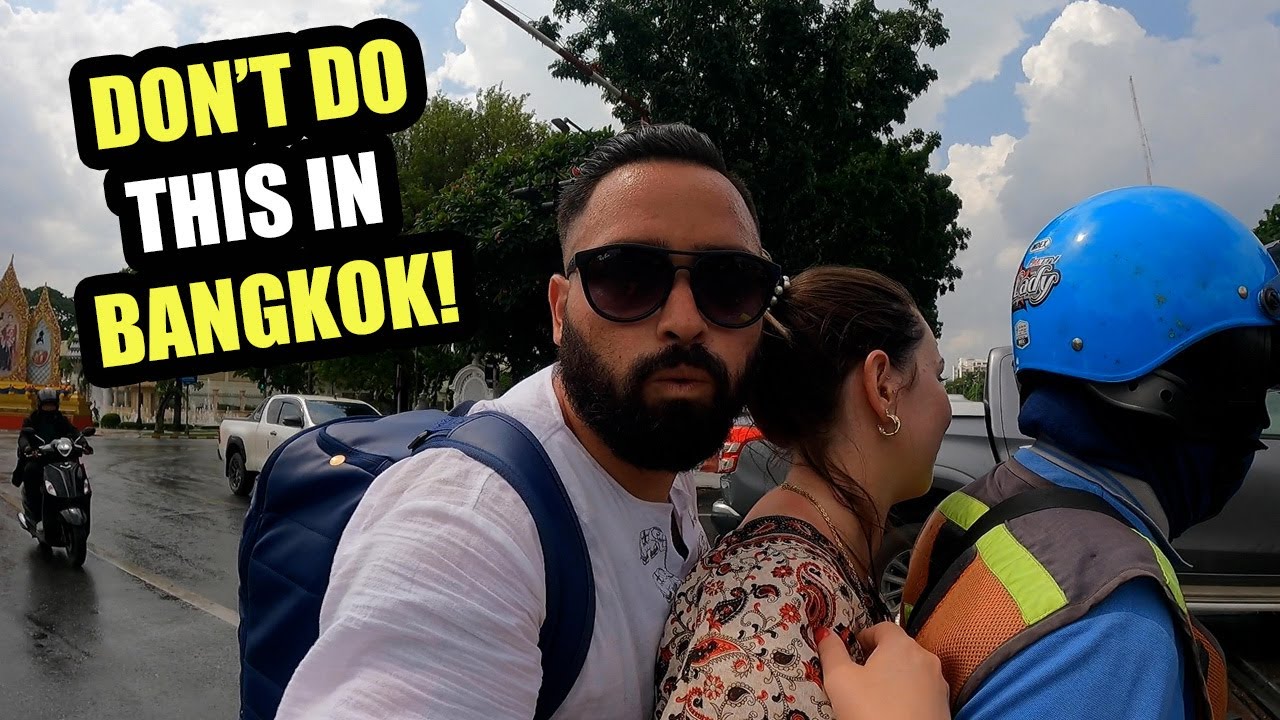 CRAZIEST Mototaxi Ride in Bangkok, Thailand 🇹🇭
