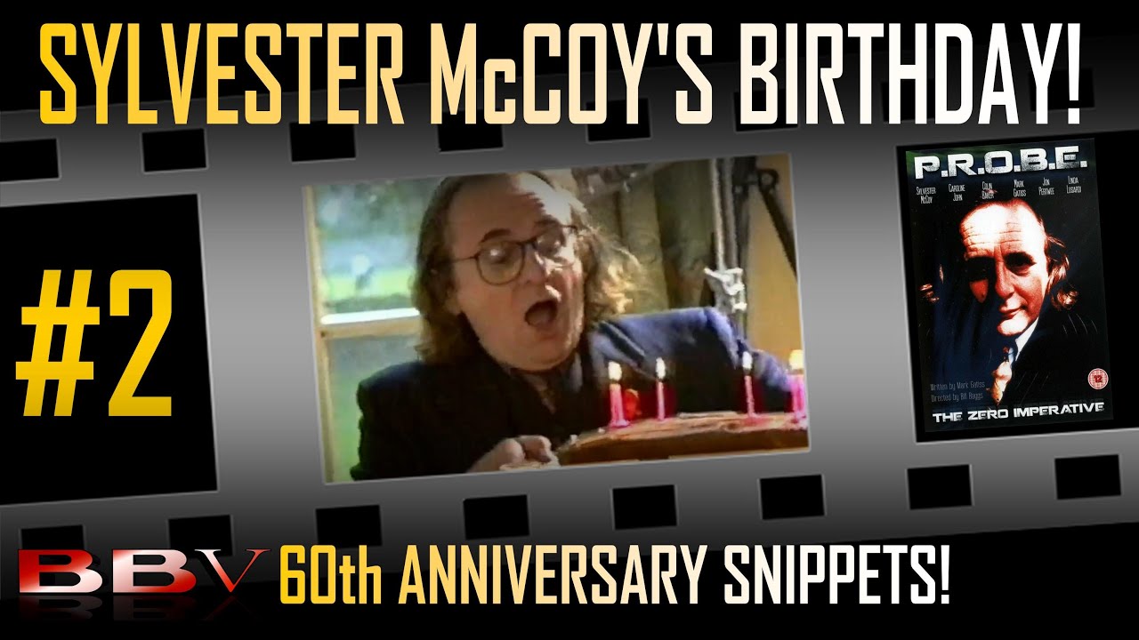 SYLVESTER McCOY'S BIRTHDAY with JON PERTWEE & MARK GATISS! | BBV 60th Anniversary Snippets#2