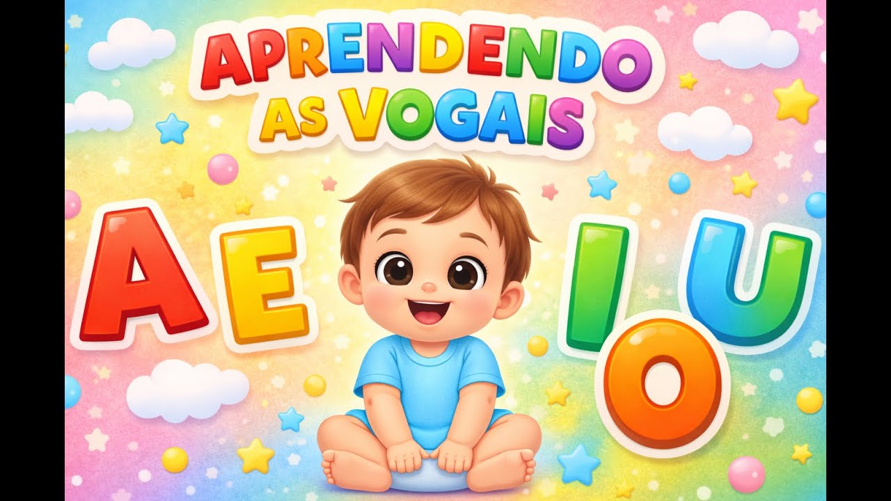 🎵 Aprendendo As Vogais – A E I O U 🎵