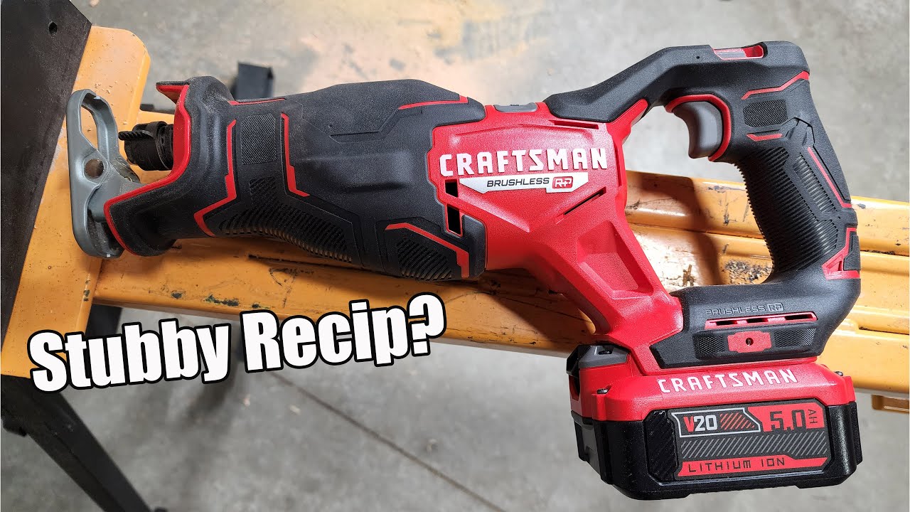 Обзор сабельной пилы CRAFTSMAN V20 BRUSHLESS RP, модель CMCS351B | Milwaukee Axe & Wrecker