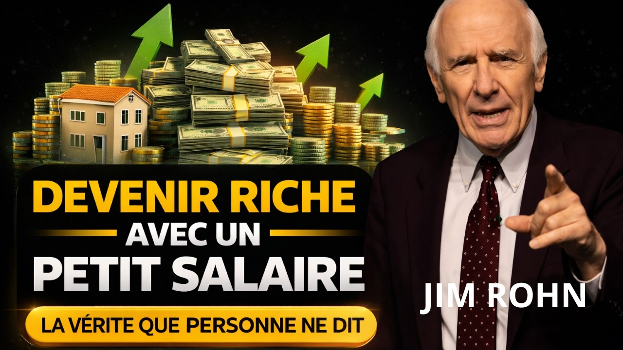 Comment Devenir Riche Avec Un Petit Salaire (La Vérité Que Personne Ne Dit)  | Jim Rohn Motivation