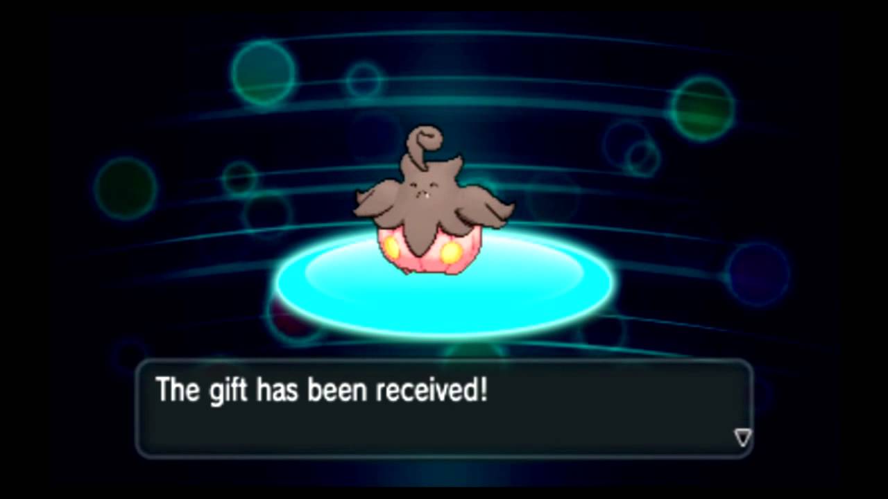 Pokemon X&Y Super-Size Pumpkaboo Event